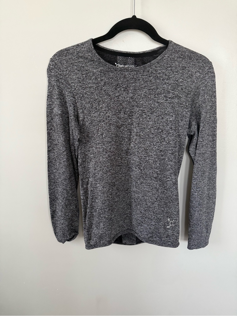 Orangetheory Gray V-Neck Performance Top